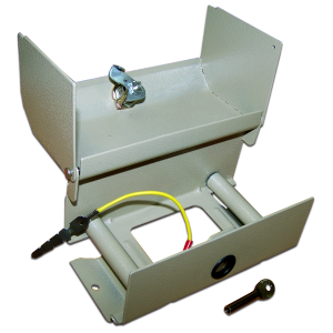 Wall-mounted metal distribution boxes with lock